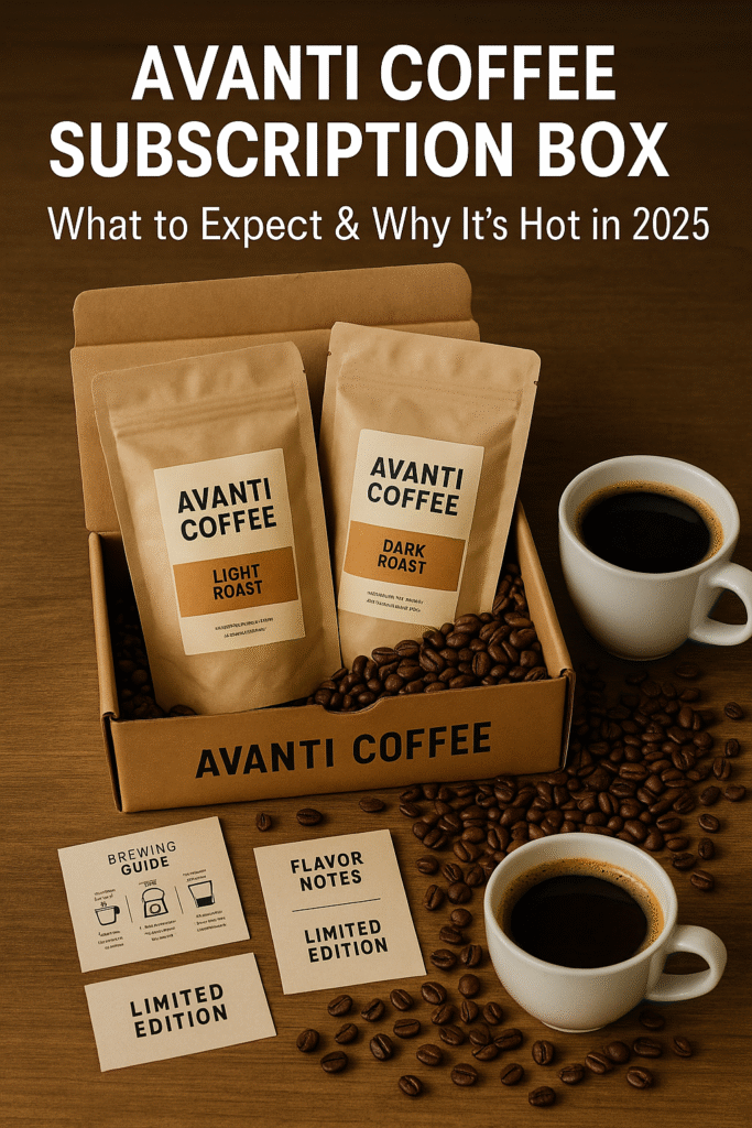 Avanti Coffee Subscription Box: What to Expect & Why It’s Hot in 2025