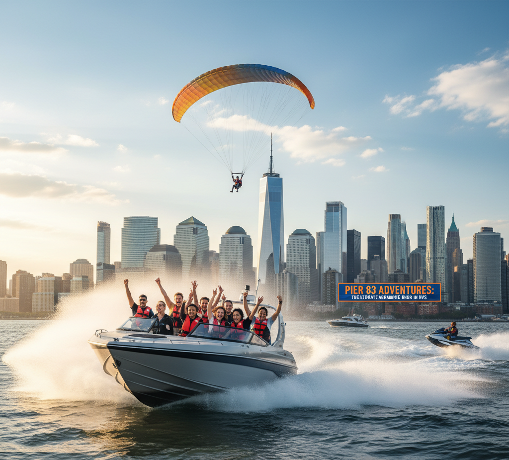 Pier 83 Adventures: The Ultimate Adrenaline Rush in NYC adrenaline Coupon Code